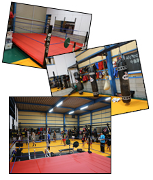 熊本キックボクシングジムSK.ACTIVEの内観